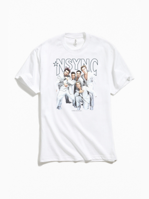 Nsync Group Photo Tee