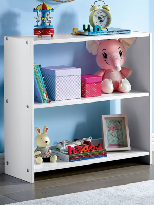 30" Bradford Solid Wood Bookshelf White - Iohomes