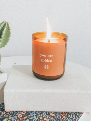 Happy Days Candle - You Are Golden - India