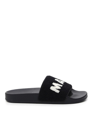 Marni Textured Logo Slides