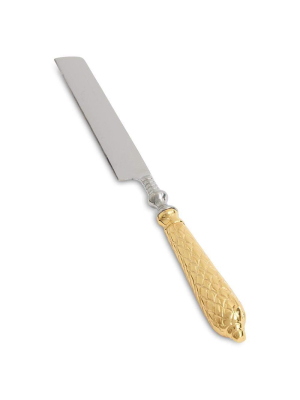 Julia Knight Florentine Cake Knife In Gold