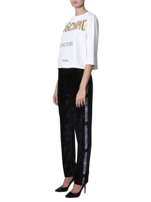 Moschino Logo Band Track Trousers