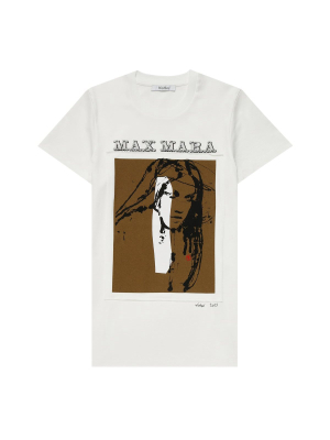 Max Mara Graphic Print Crewneck T-shirt