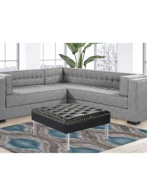 Remi Ottoman - Chic Home Design