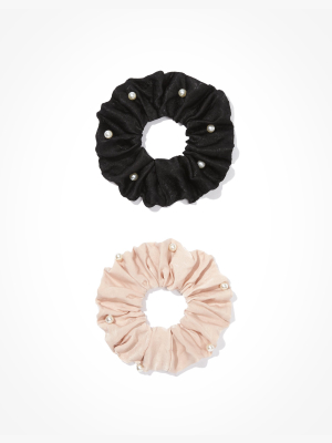 Aeo Pearl Scrunchie