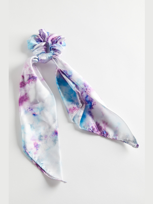 Tie-dye Scarf Scrunchie