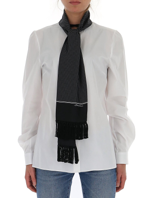 Dolce & Gabbana Contrast Colour Scarf Shirt