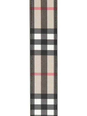 Burberry Tb Check Buckle Belt