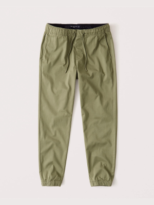 Sateen Joggers