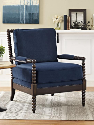 Aviva Upholstered Fabric Armchair