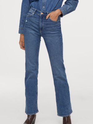 Bootcut High Jeans