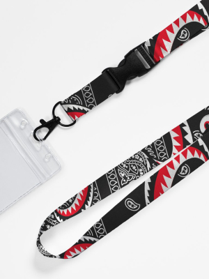 War Shark Classic Bandana Lanyard