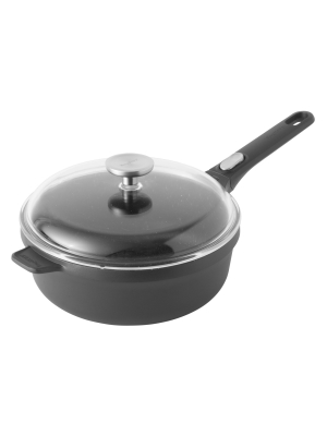 Berghoff Gem 10" Non-stick Covered Saute Pan 3.4 Qt, Black