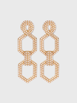 Sugarfix By Baublebar Stacked Drop Earrings With Pearls - Pearl