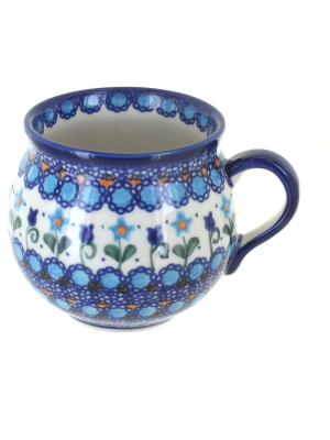 Blue Rose Polish Pottery Savannah Bubble Mug