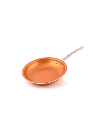 Masterpan 10" Copper Tone Ceramic Non-stick Fry Pan