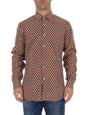 Prada Geometric Printed Shirt