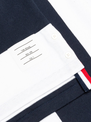 Thom Browne Boxy S/s Tee - Navy