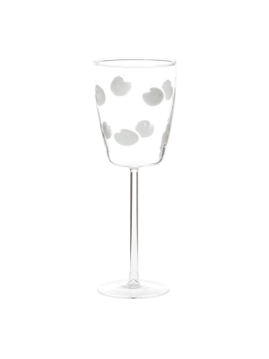 Vietri Drop Wine Glass - 3 Available Colors