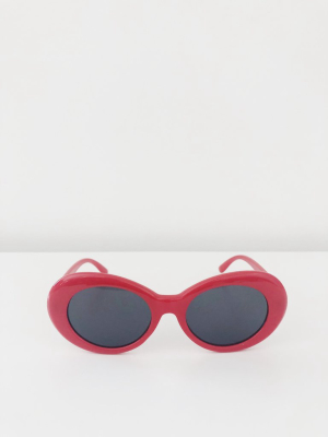 Festival Of Summer Sunglasses In Red