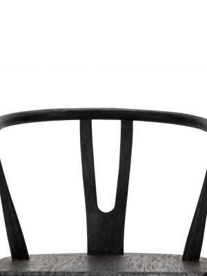 Cecelia Bar + Counter Stools In Matte Black