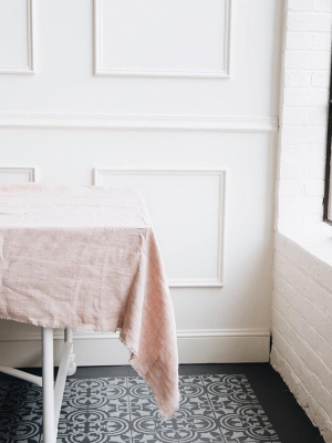 Stonewashed Linen Tablecloth