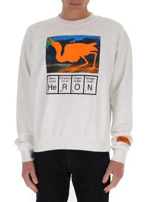 Heron Preston Heron Print Sweatshirt