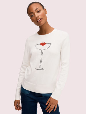 Cocktail Kiss Sweater