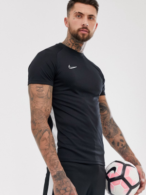 Nike Soccer Academy T-shirt In Black