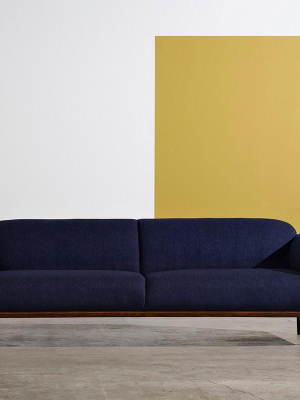 Nuevo Benson Triple Seat Sofa - True Blue