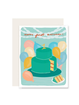 First Cake Card