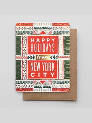 Happy Holidays From New York City