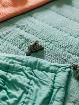 Sol Quilt In Sage By Like A Lion™