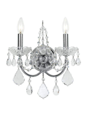 Imperial 2 Light Chrome Sconce