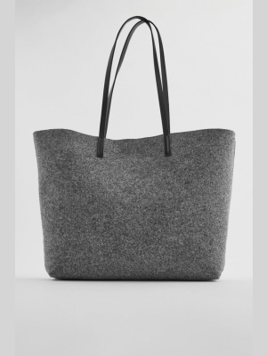 Felt Tote Bag