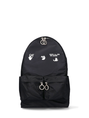 Off-white Logo Print Backpack