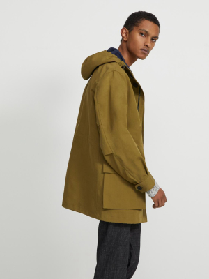 Parka In Bonded Cotton