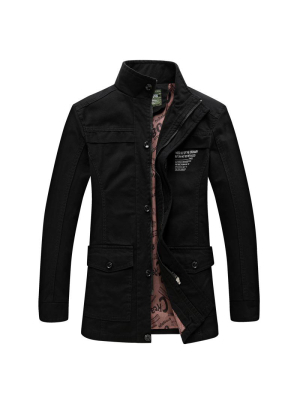 Pologize™ Casual Leather Coat