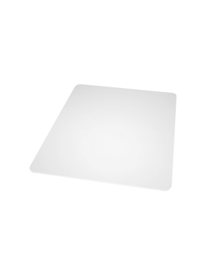 3'10"x5' Rectangle Solid Office Chair Mat Clear - Staples