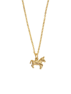 Tiny Horse Necklace