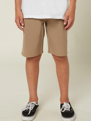 Boys Reserve Solid Hybrid Shorts