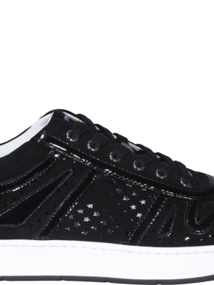 Jimmy Choo Logo Panelled Sneakers