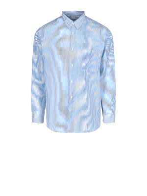 Comme Des Garçons Shirt Striped Tailored Shirt