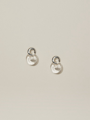 Duet Earrings (quartz)