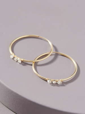 Kozakh Salena Hoop Earrings