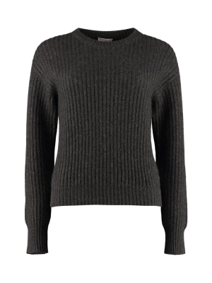 Brunello Cucinelli Crewneck Ribbed Jumper