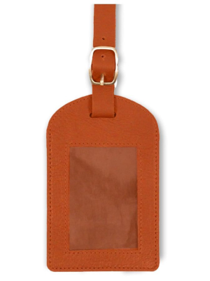 Leather Luggage Tags (pack Of 3)