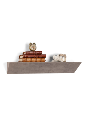 23.75" X 6" Triangular Ledge Wall Shelf - Danya B.