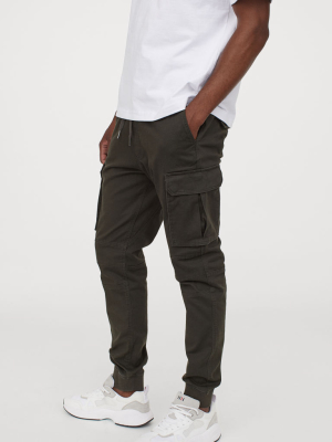 Cotton Cargo Joggers