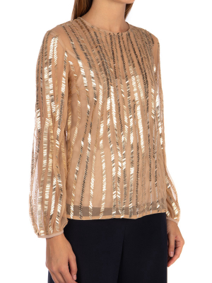 Max Mara Studio Crewneck Blouse